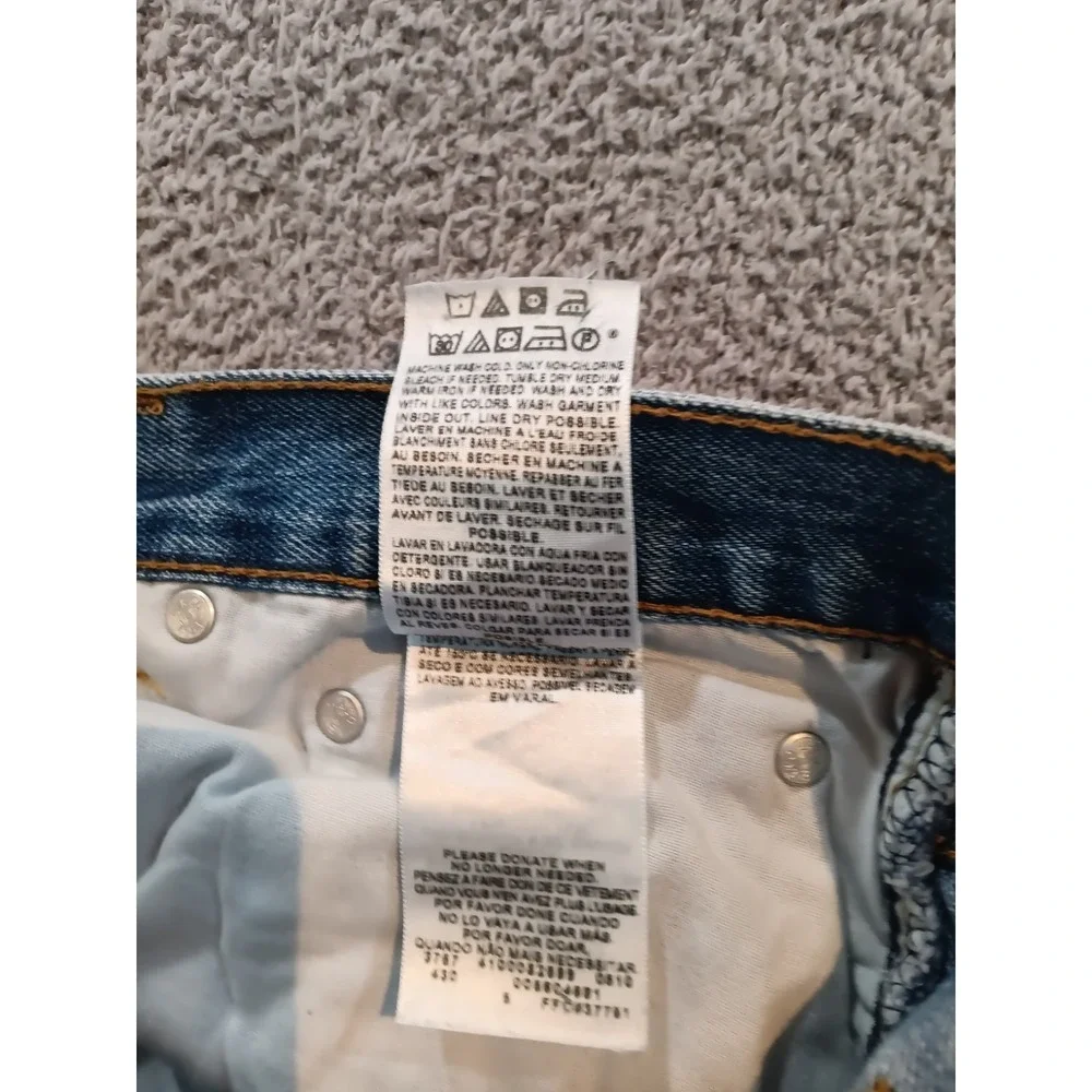 Levis 560 Comfort‎ Fit Jeans Men 33x34 Relaxed Tapered Blue Denim